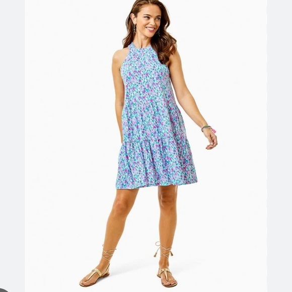 Lilly Pulitzer Dresses & Skirts - Lilly Pulitzer Jerrica Hottie Dottie swing dress